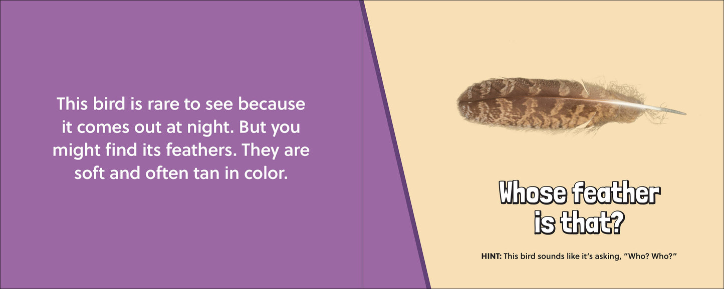 🪶 Whose Feather Is That? — Interactive Nature & Bird Book 🐦