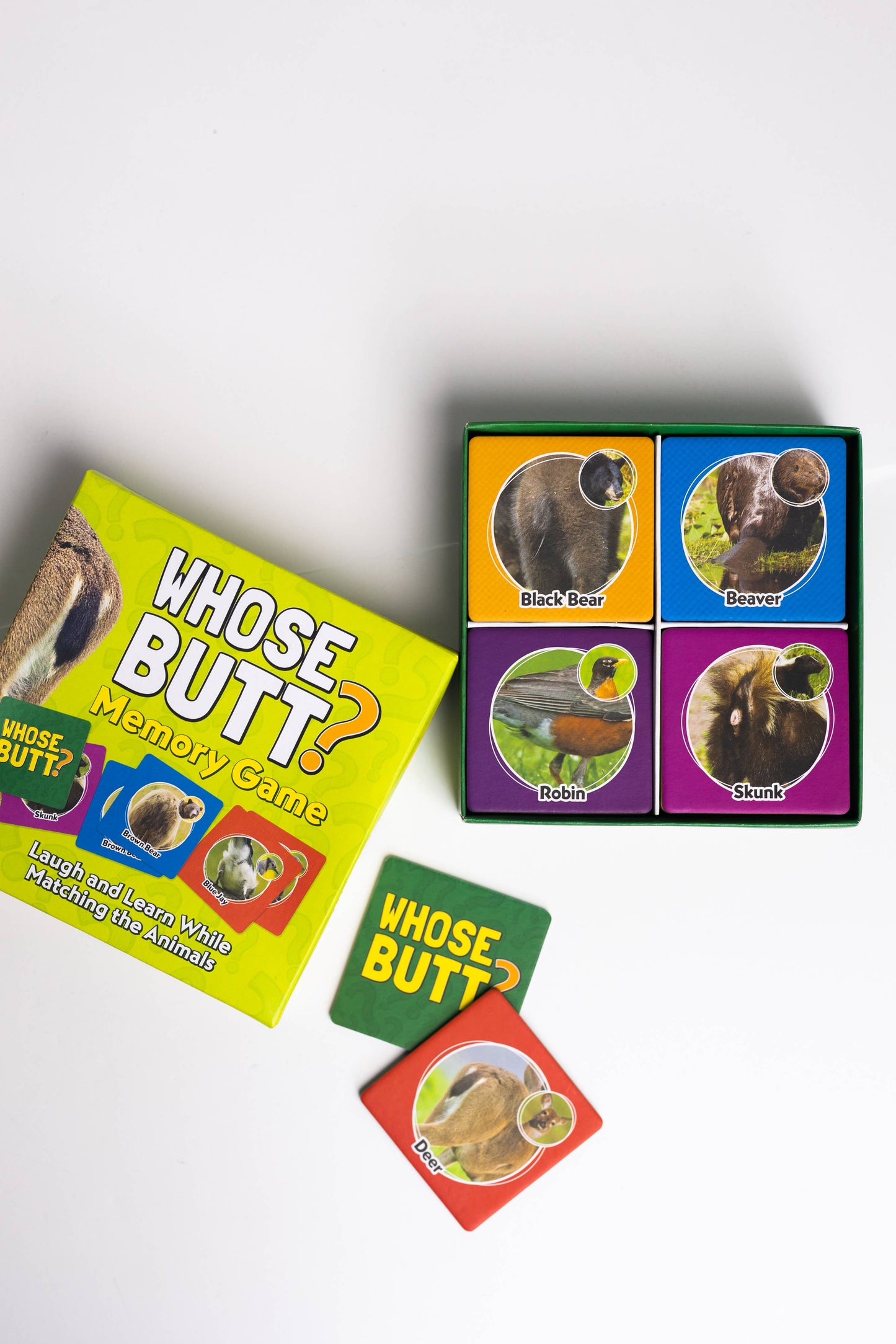 Whose Butt? Memory Game – Laugh & Learn Edition