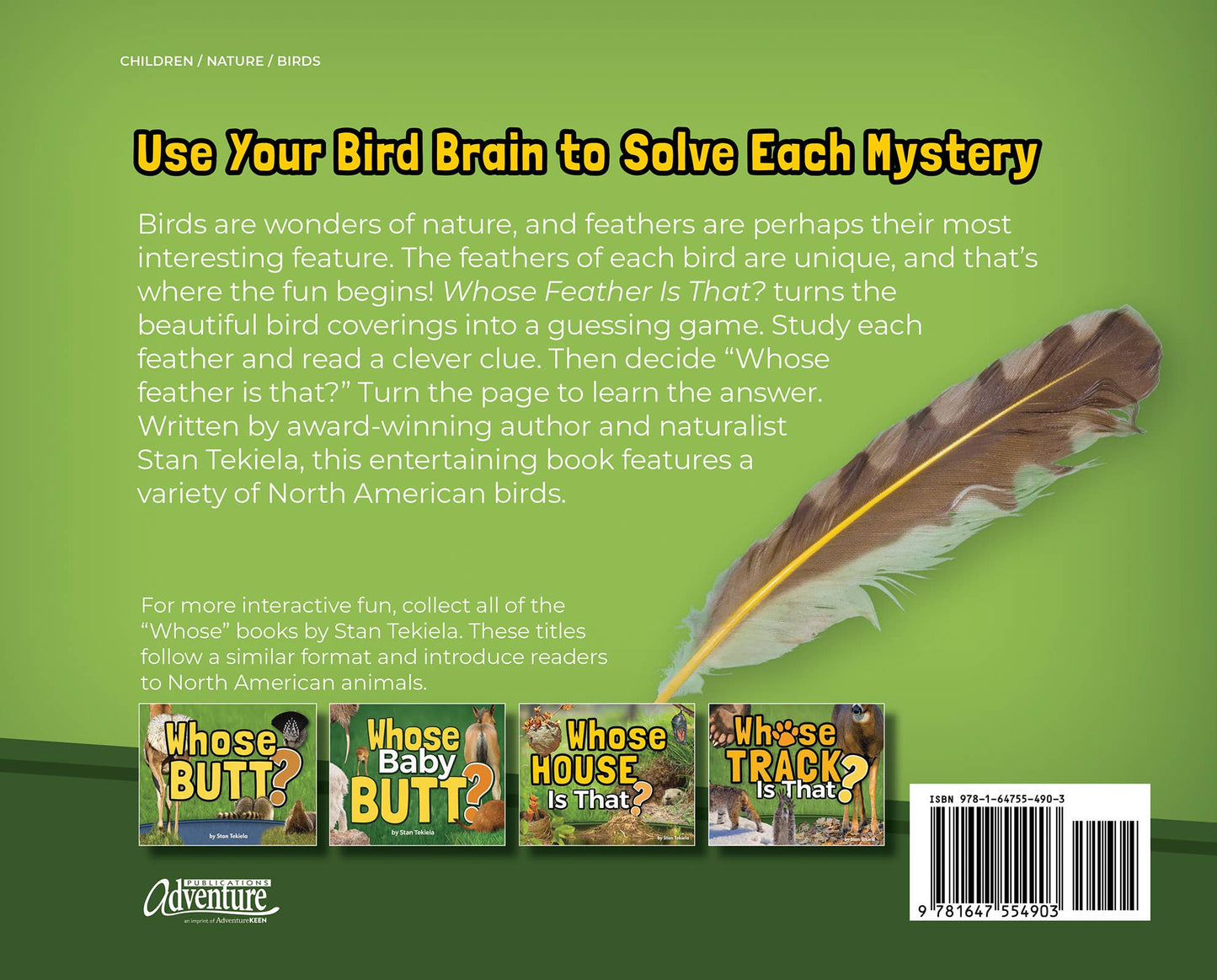 🪶 Whose Feather Is That? — Interactive Nature & Bird Book 🐦
