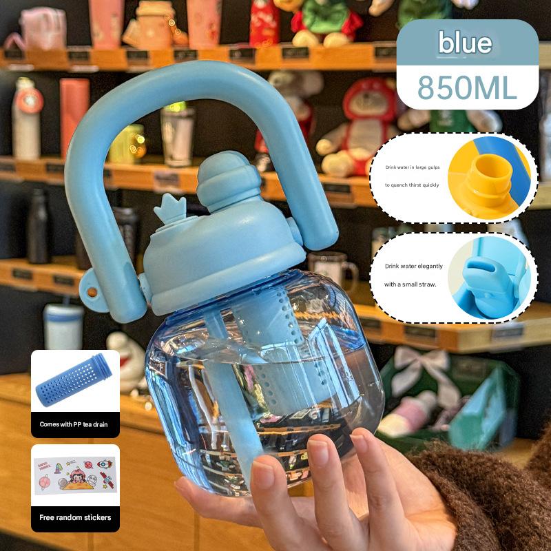 Kettlebell Water Bottle – 850ml Kids Drinkware