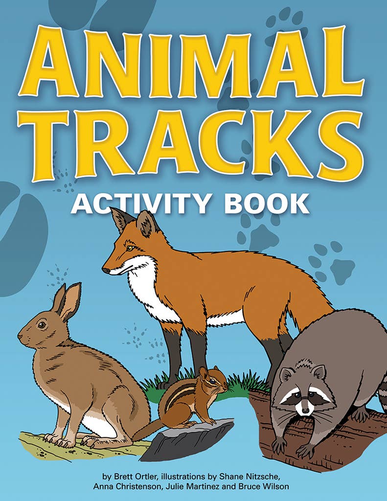 🐾 Animal Tracks Activity Book – Explore Nature & Learn! 🌿